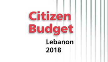 Citizen Budget 2018 cover