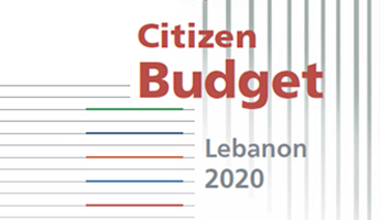 Citizen Budget 2020 cover