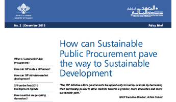 How can Sustainable Public Procurement pave the way to Sustainable Development? cover