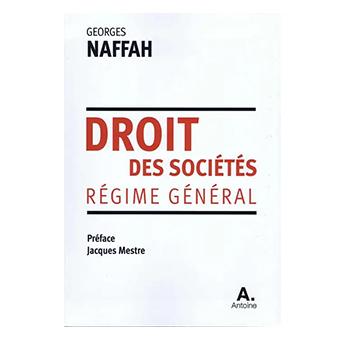 Droit des sociétés : régime général cover