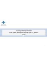 Guiding Principles of the New Public Procurement law cover