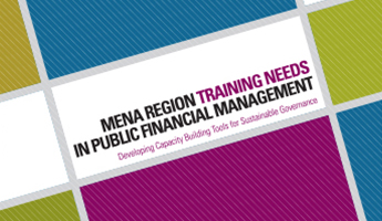 MENA Region Training Needs in Public Financial Management cover