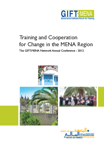 Training and Cooperation for Change in the MENA Region cover