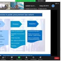 Lessons Learnt from the Public Procurement Legislative Process