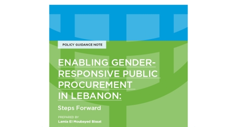 Enabling Gender Responsive Public Procurement cover