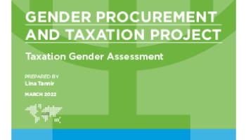 Taxation Gender Assessment cover