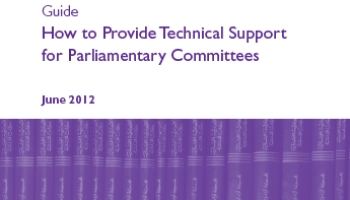 technical support to parliamentary committees cover