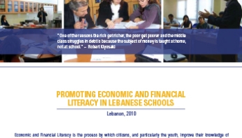 Promoting Economic and Financial Literacy in Lebanese Schools cover