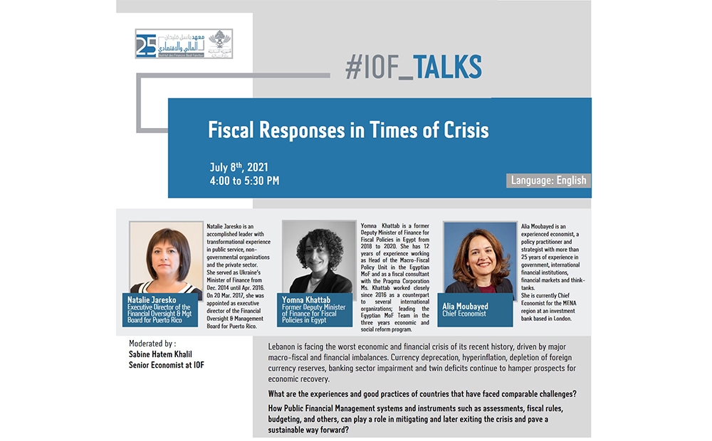 IOF_Talks: Fiscal Responses in Times of Crisis